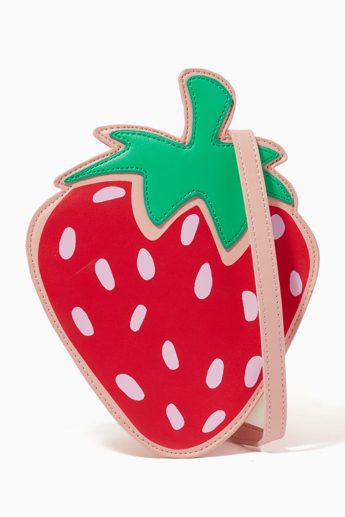 

Strawberry Shoulder Bag, Red