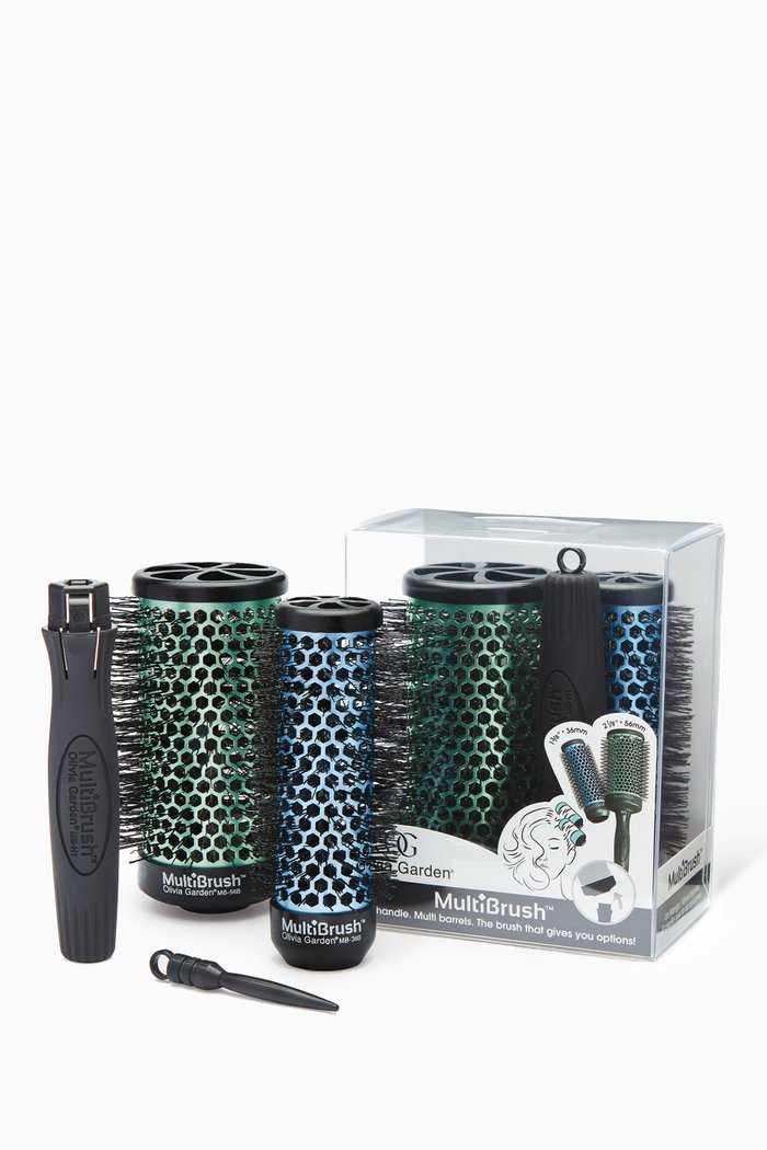 

Multibrush Detachable Thermal Styling Hair Brush Kit, Colourless