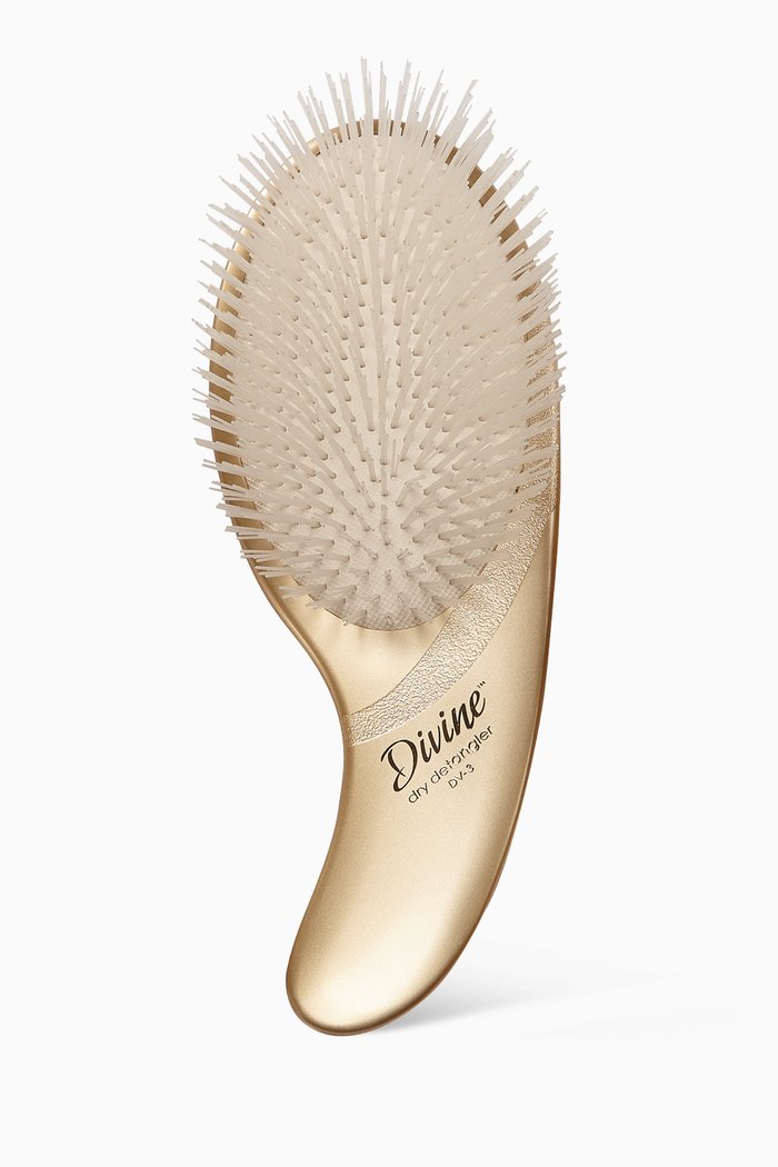 Divine™ Dry Hair Revolutionary Ergonomic Detangler Brush, Colourless