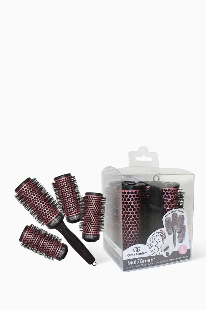 

Multibrush Detachable Thermal Styling Hair Brush Kit, Colourless