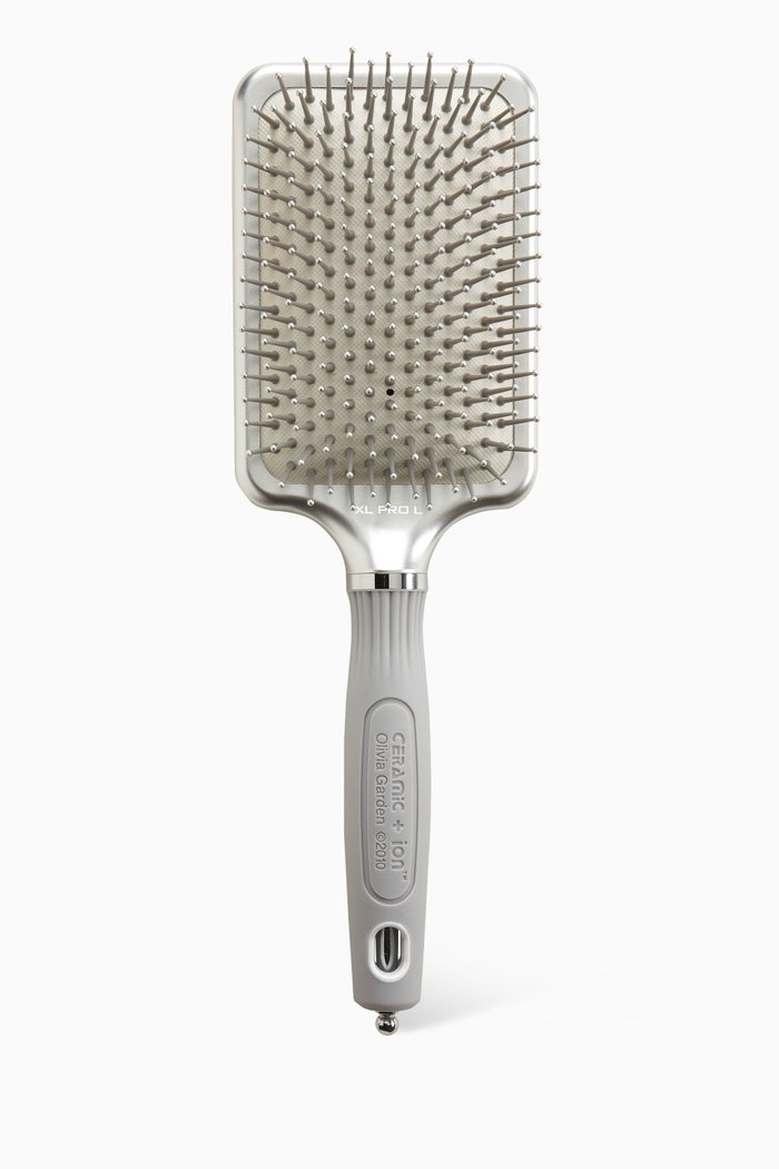 Ceramic+Ion XL Pro Large Cushion Brush, Colourless