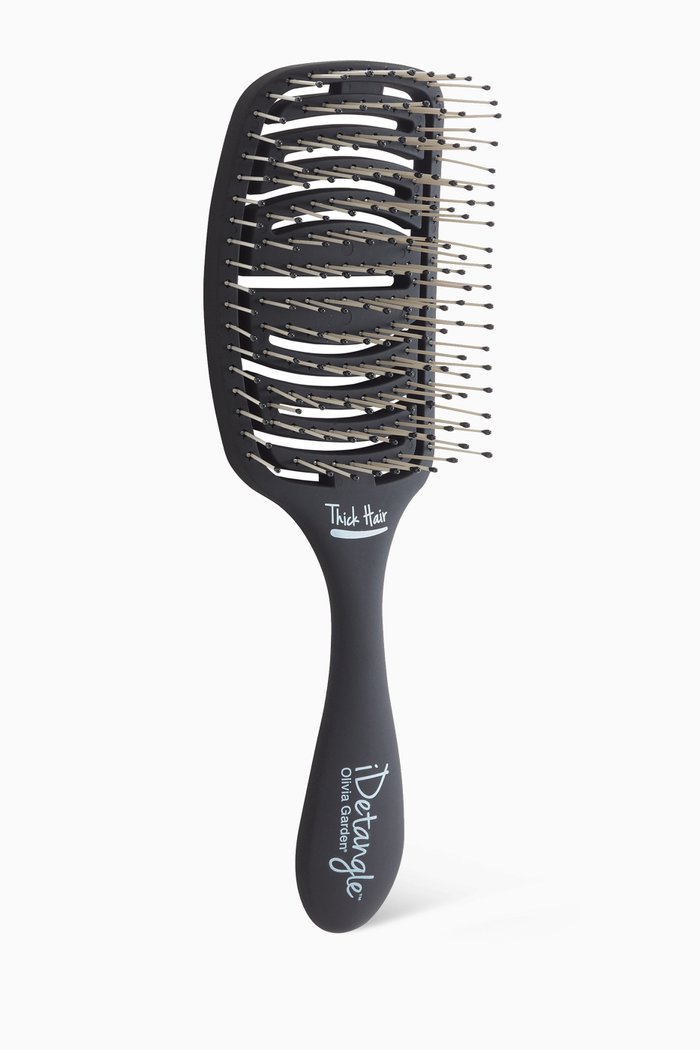 iDetangle Flexible Vented Brush For Thick Hair, Colourless