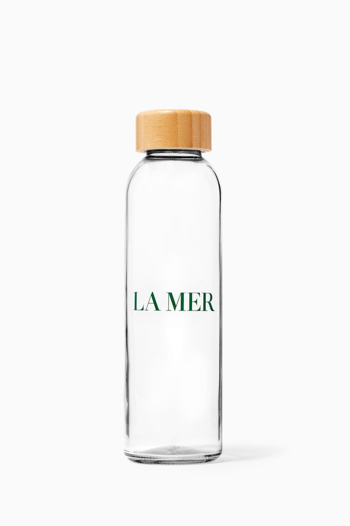 

Limited Edition Glass Bottle with Bamboo Cap, Multicolour