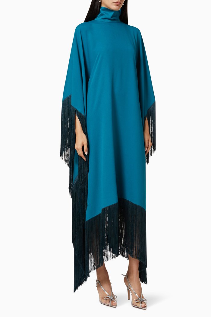 

Mrs. Hall Kaftan in Silk, Blue