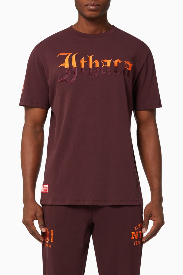 

The 5th Down Graphic T-shirt in Cotton, Red