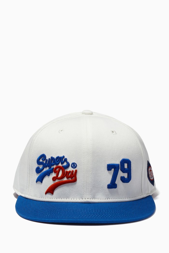 

Source Varsity Trucker Cap in Cotton, Multicolour