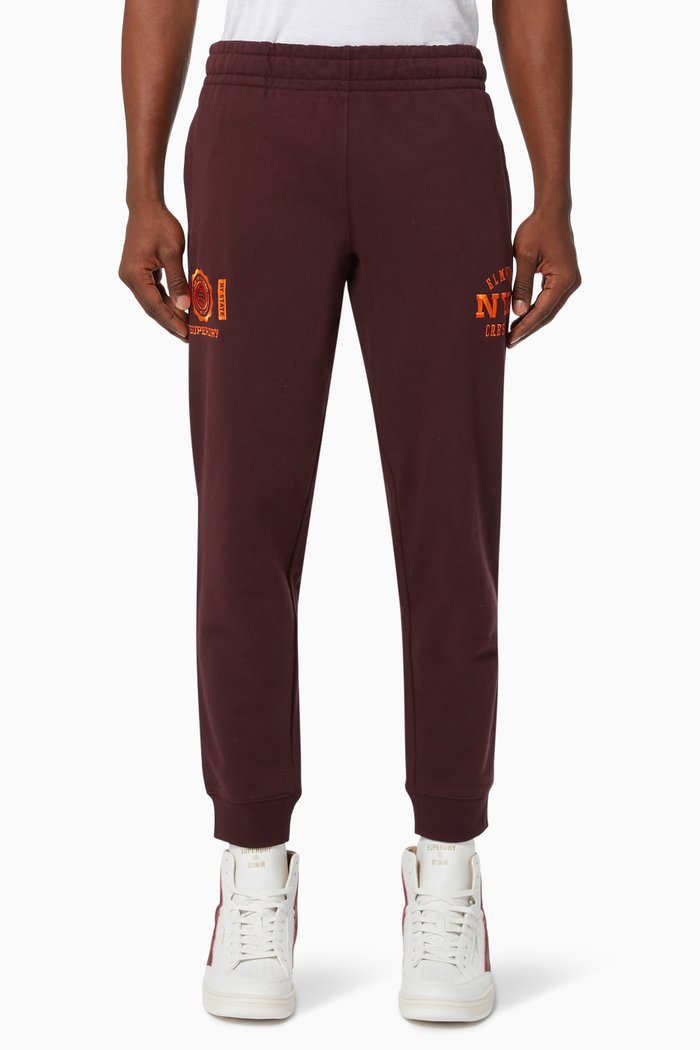 

The 5th Down Joggers in Cotton, Red