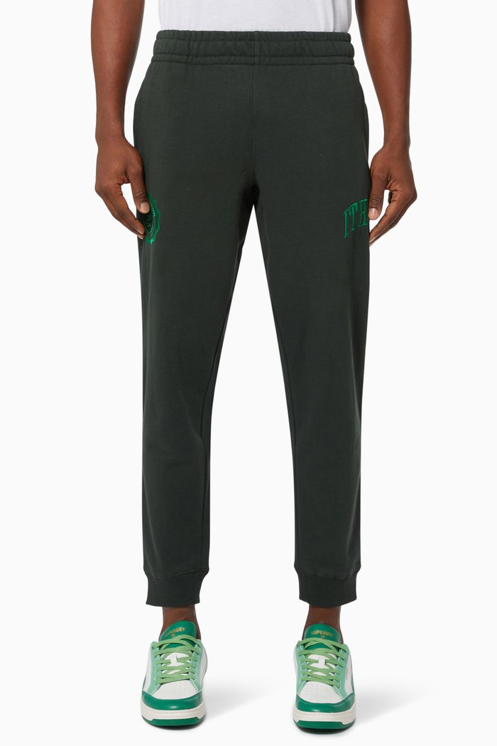 

The 5th Down Joggers in Cotton, Green
