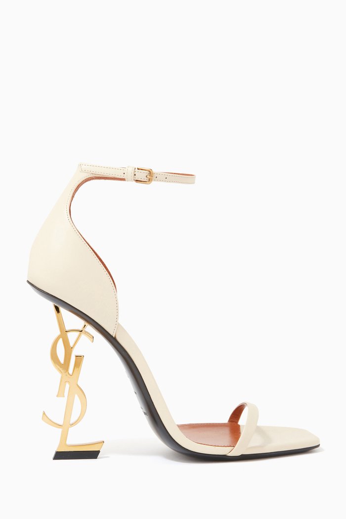 

Opyum 110 Sandals in Smooth Leather, Neutral