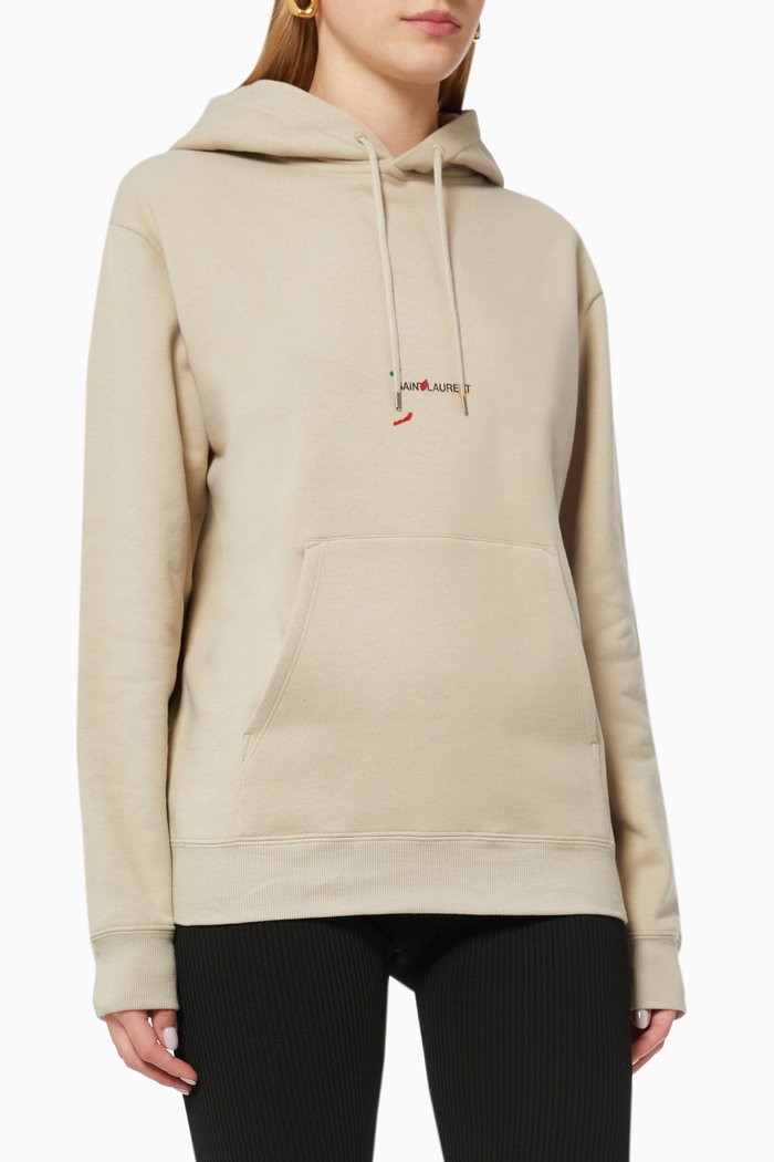 

x ©Bruno V.Roels Rive Gauche Hoodie in Organic Cotton Fleece, Neutral