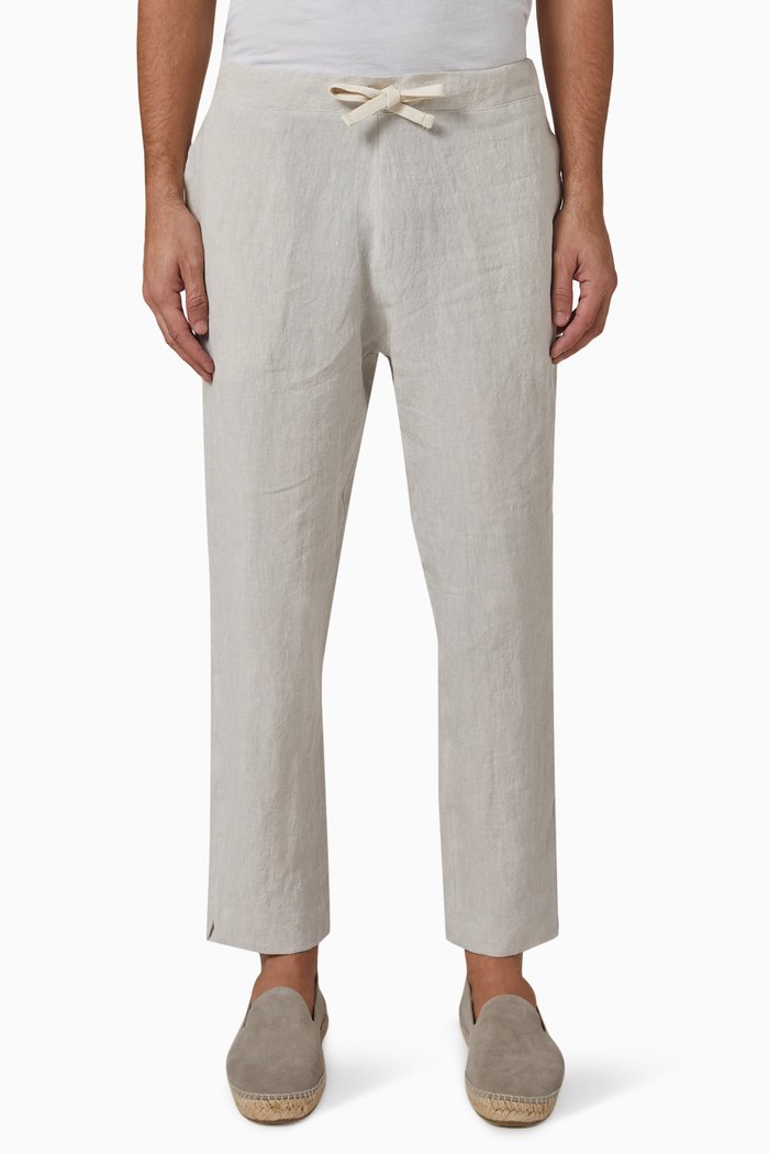 

Tailored Pants in Heritage Linen, Neutral