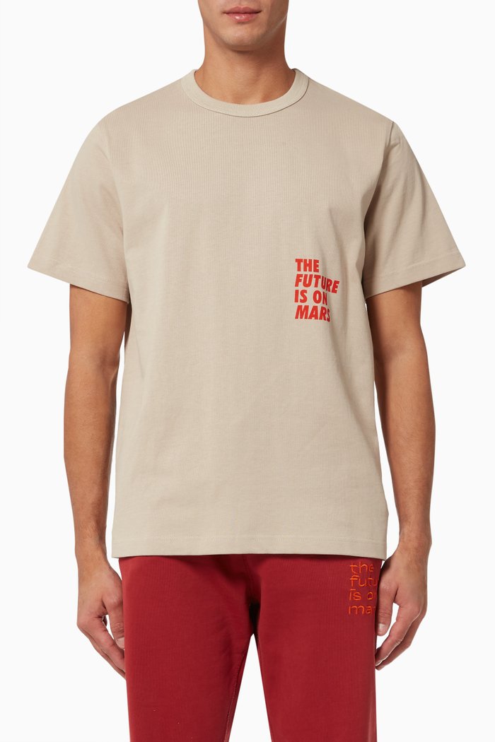 

Logo T-shirt in Cotton Jersey, Grey