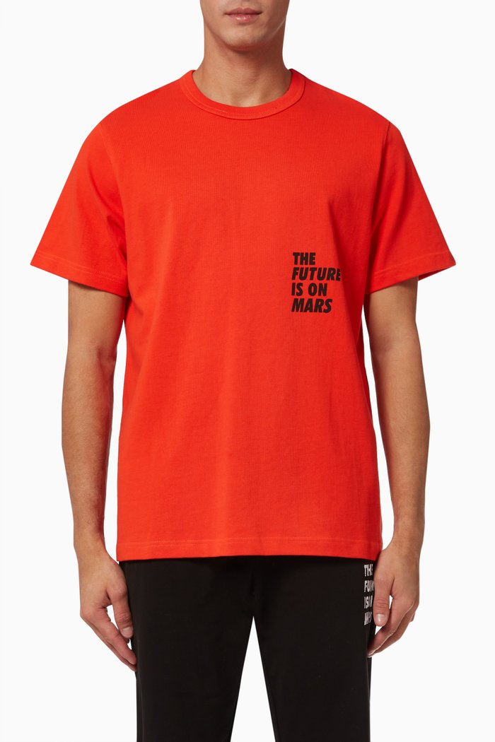 

Logo T-shirt in Cotton Jersey, Orange
