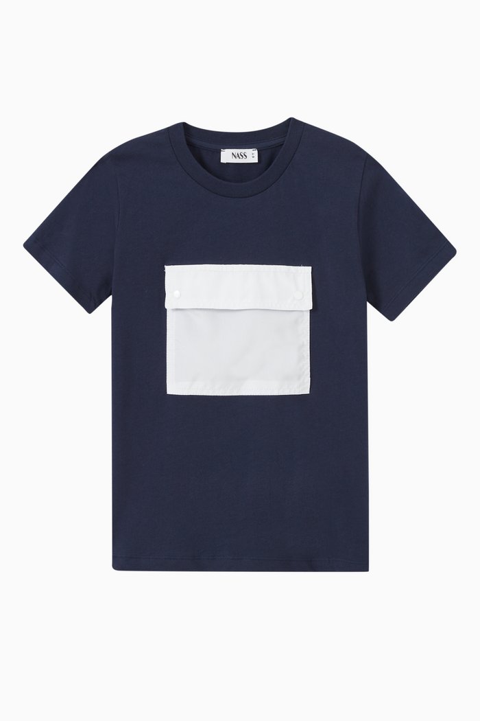 

Wael T-shirt in Cotton Jersey, Blue
