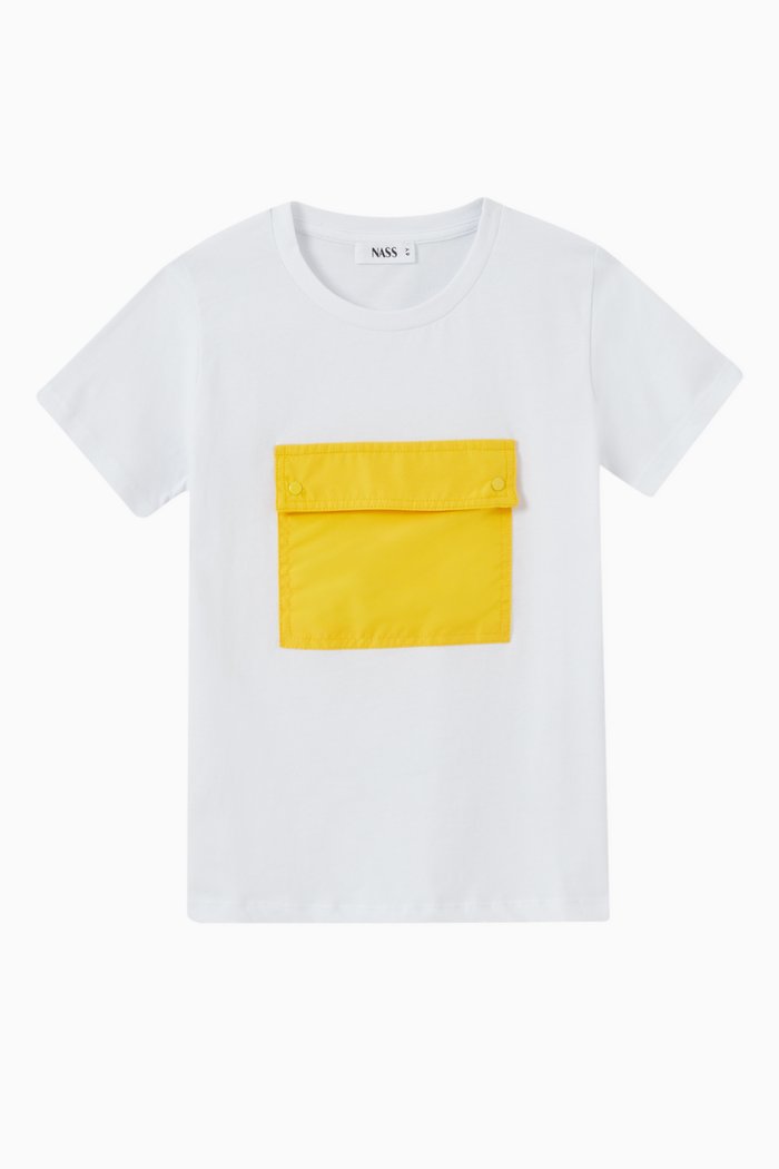

Wael T-shirt in Cotton Jersey, White