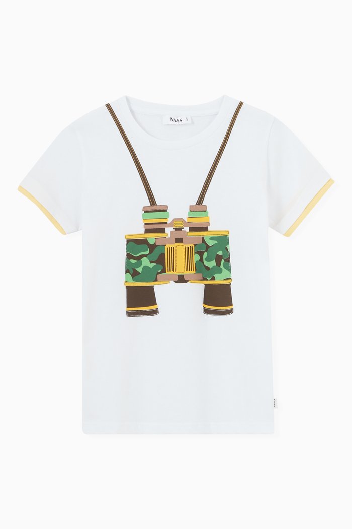 

John T-shirt in Cotton Jersey, White