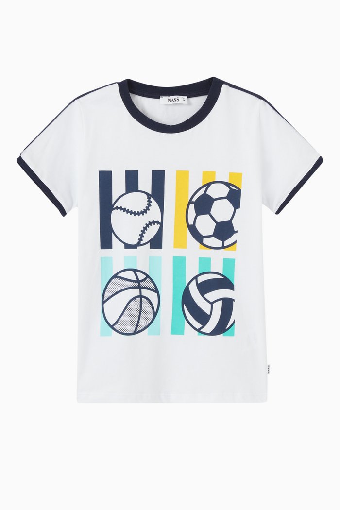 

Tim T-shirt in Cotton Jersey, White