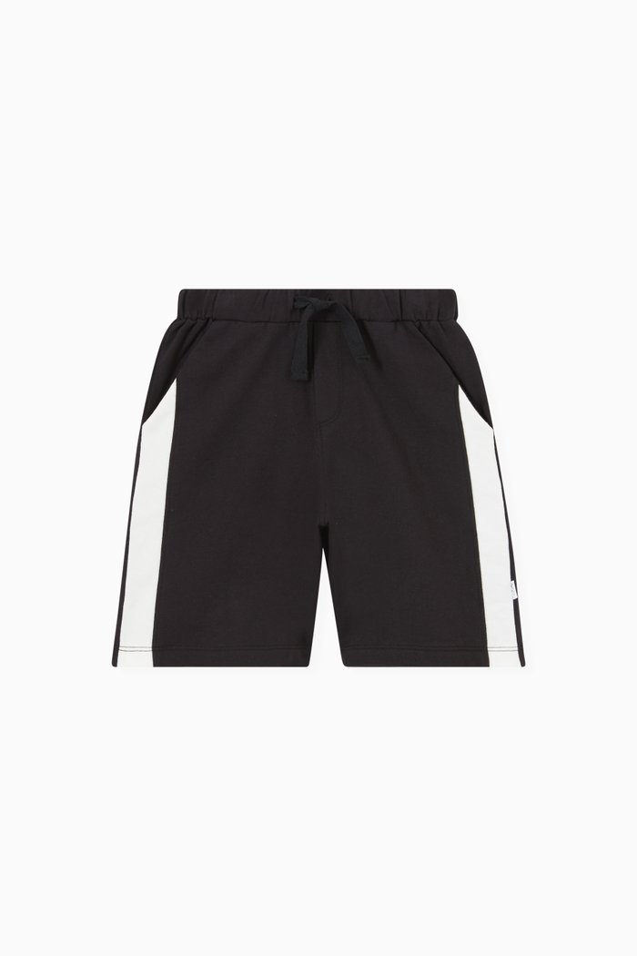 

Dane Shorts in Cotton Fleece, Black