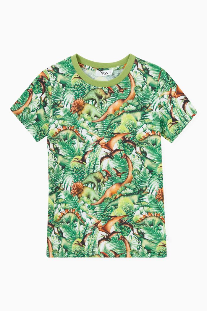 

John T-shirt in Cotton Jersey, Green