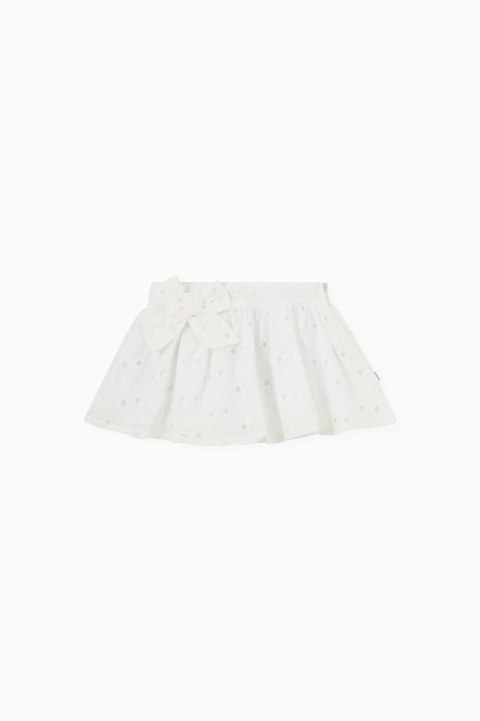 

Sarah Skirt in Cotton, White