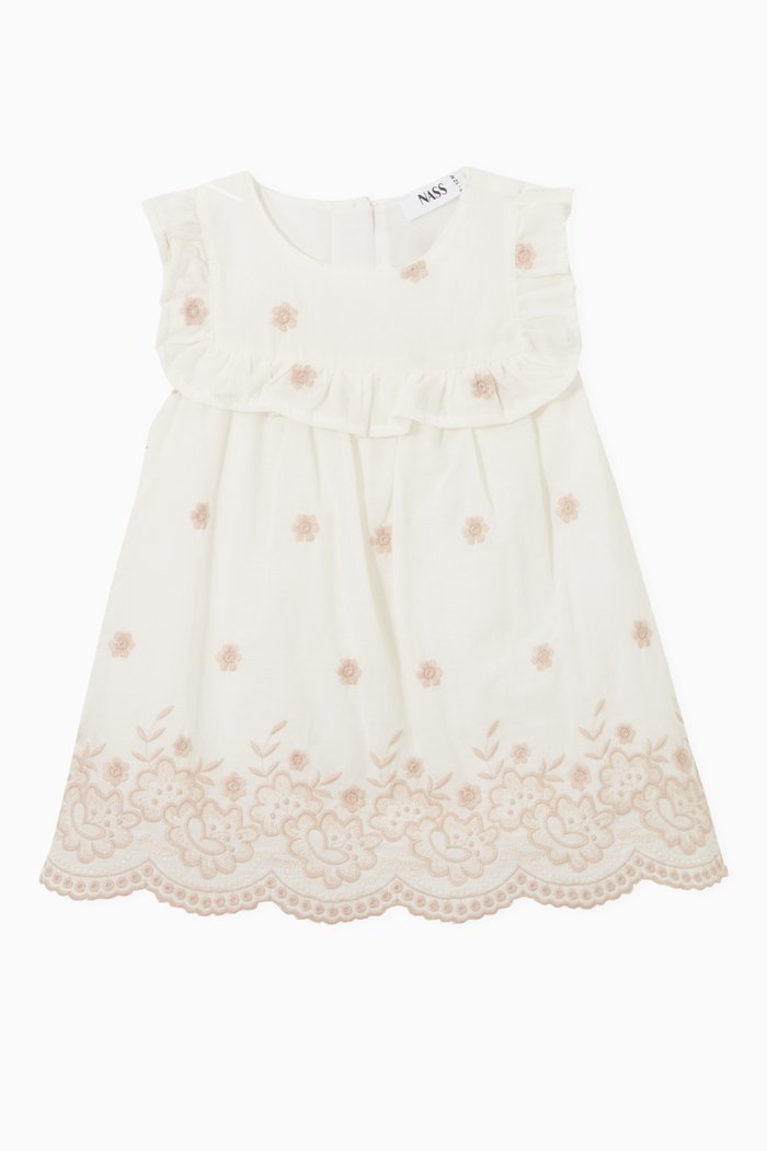 

Ranim Dress in Cotton, White