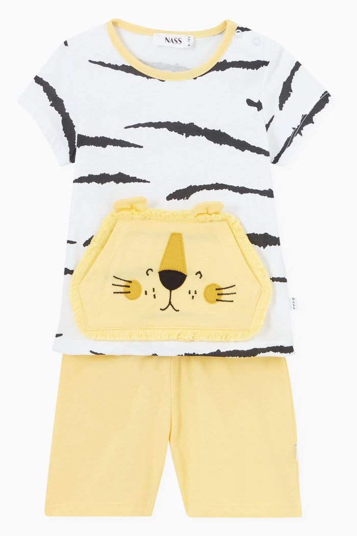 

Ayman Set in Cotton, White