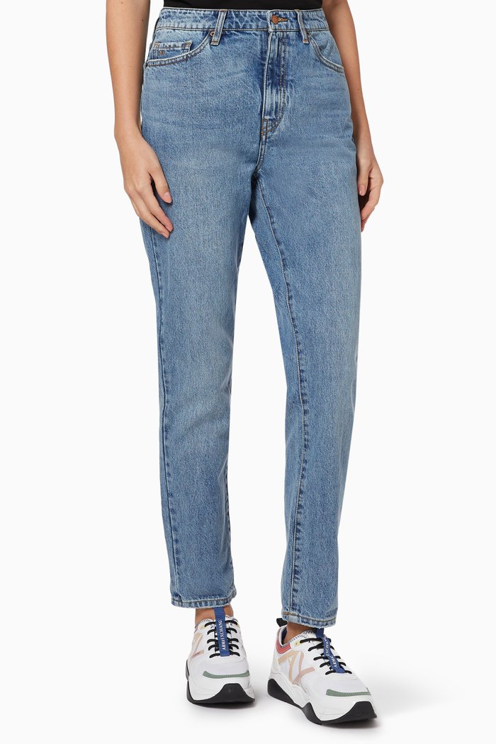 J06 Boyfriend Jeans in Denim, Blue