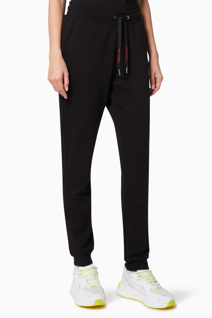 

Joggers in Fleece, Black