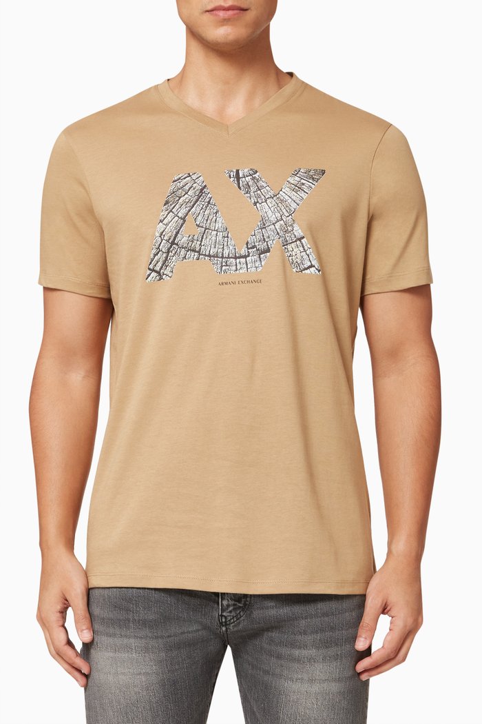 

Bold Logo T-Shirt in Jersey, Neutral