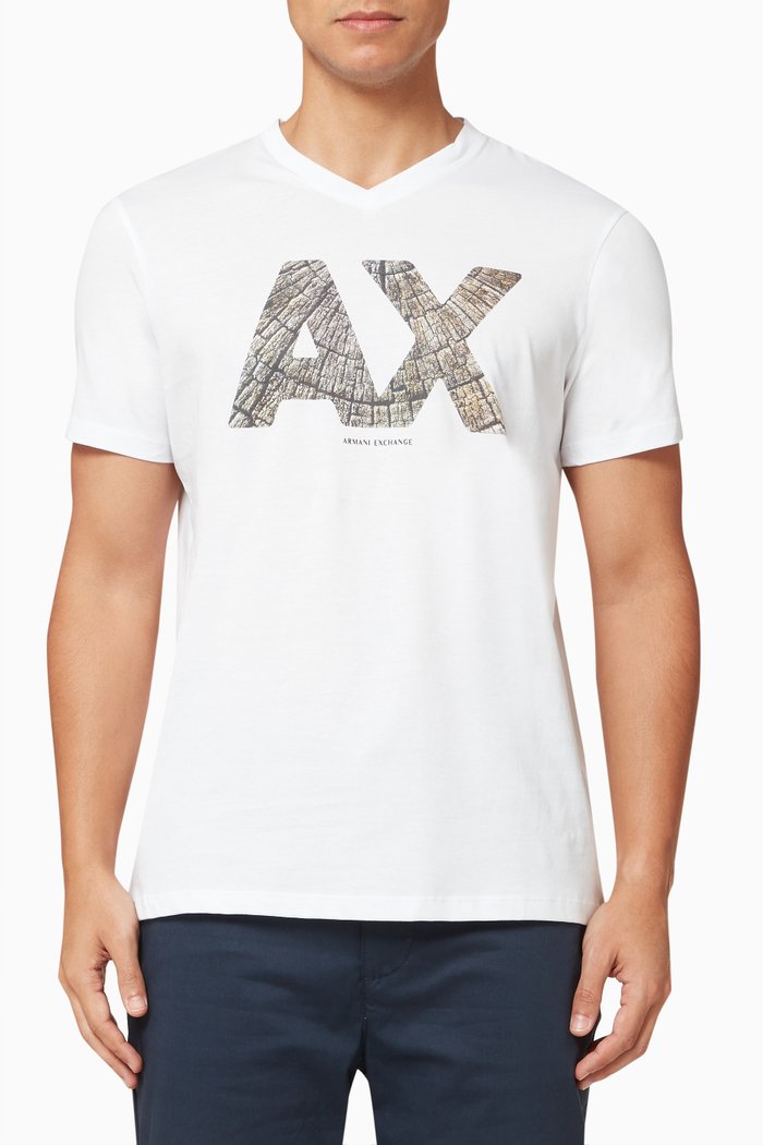 

Bold Logo T-Shirt in Jersey, White