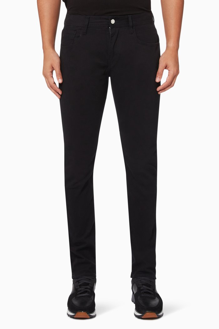 

J13 Slim Fit Jeans in Stretch Denim, Black