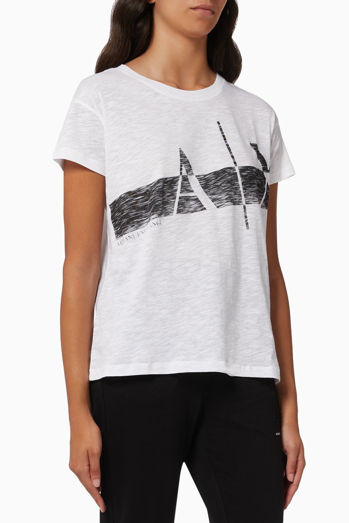 

Boyfriend T-shirt in Organic Cotton, White