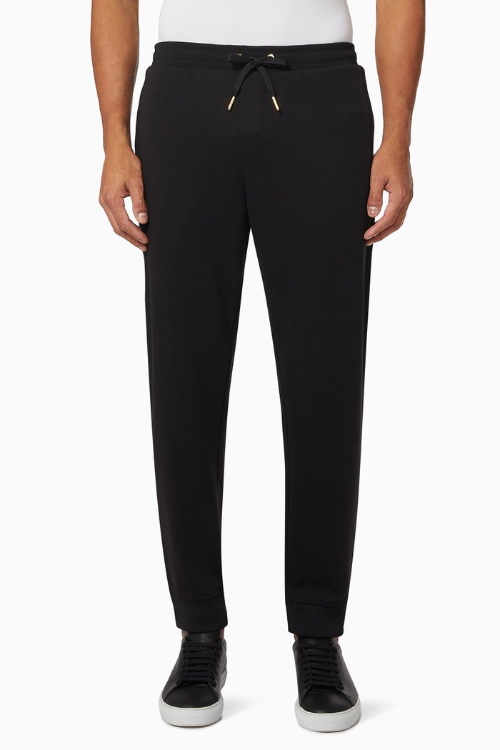 

Ramadan Collection Metallic Tape Joggers in Jersey, Black