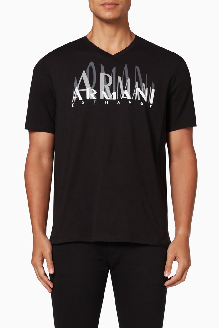 

Logo T-shirt in Cotton Jersey, Black