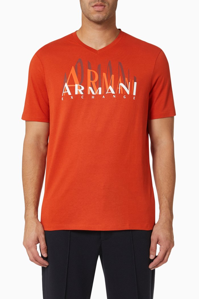 

Logo T-shirt in Cotton Jersey, Brown