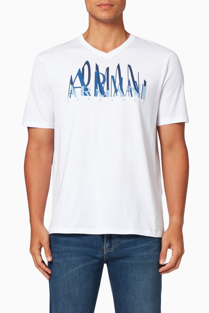 

Logo T-shirt in Cotton Jersey, White