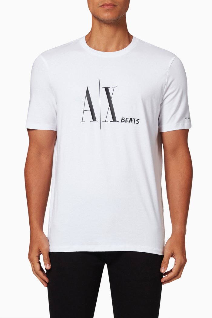 

T-shirt in Cotton Jersey, White