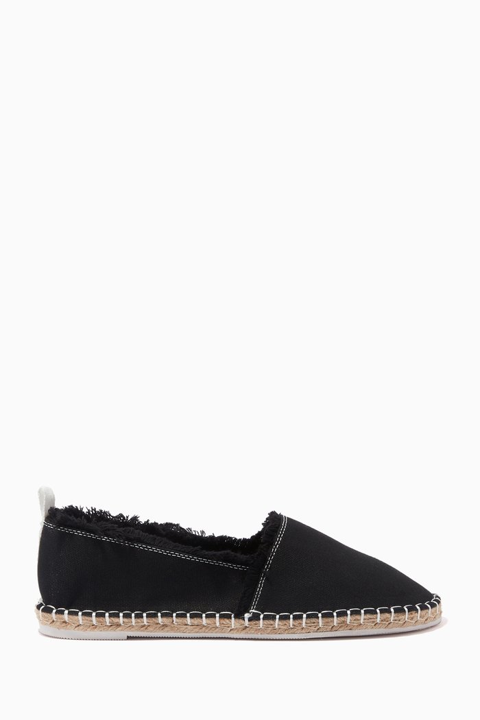 

Espadrilles in Canvas, Black