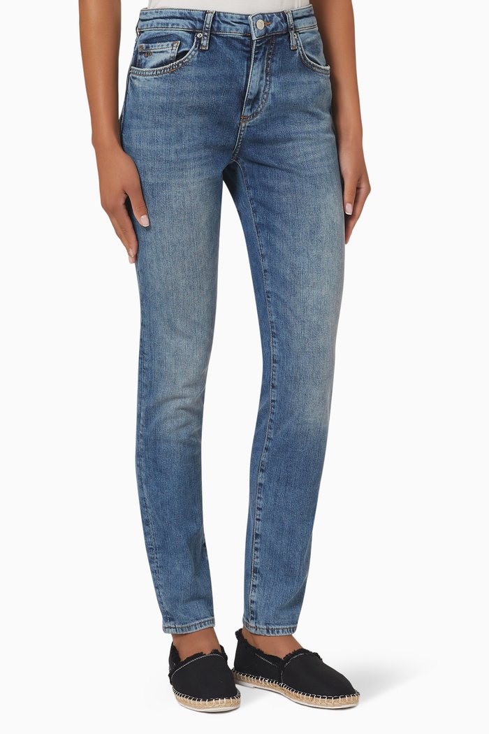 

J01 Super Skinny Jeans, Blue