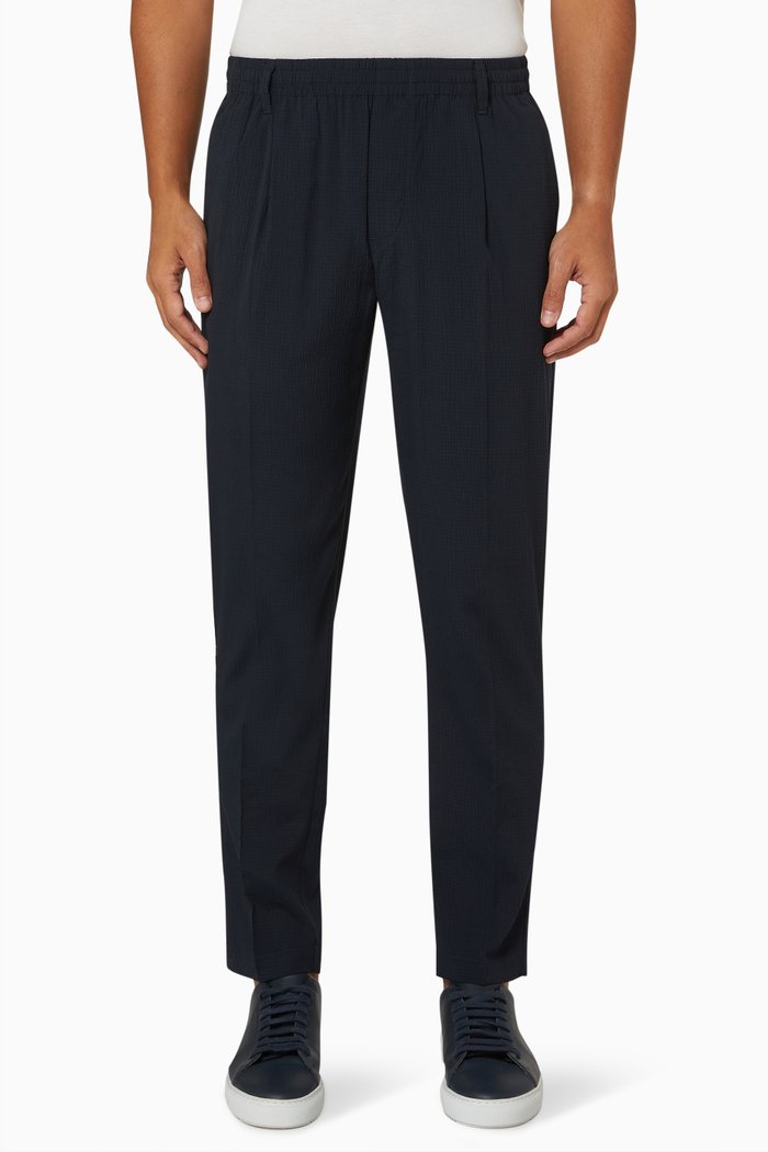 

Formal Pants in Nylon, Blue