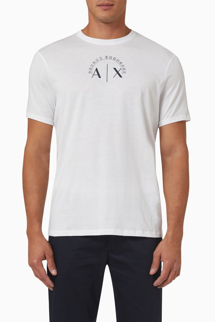 

Logo T-shirt in Cotton, White