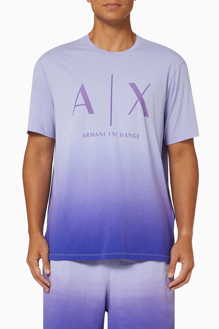 

Logo T-shirt in Cotton Jersey, Purple