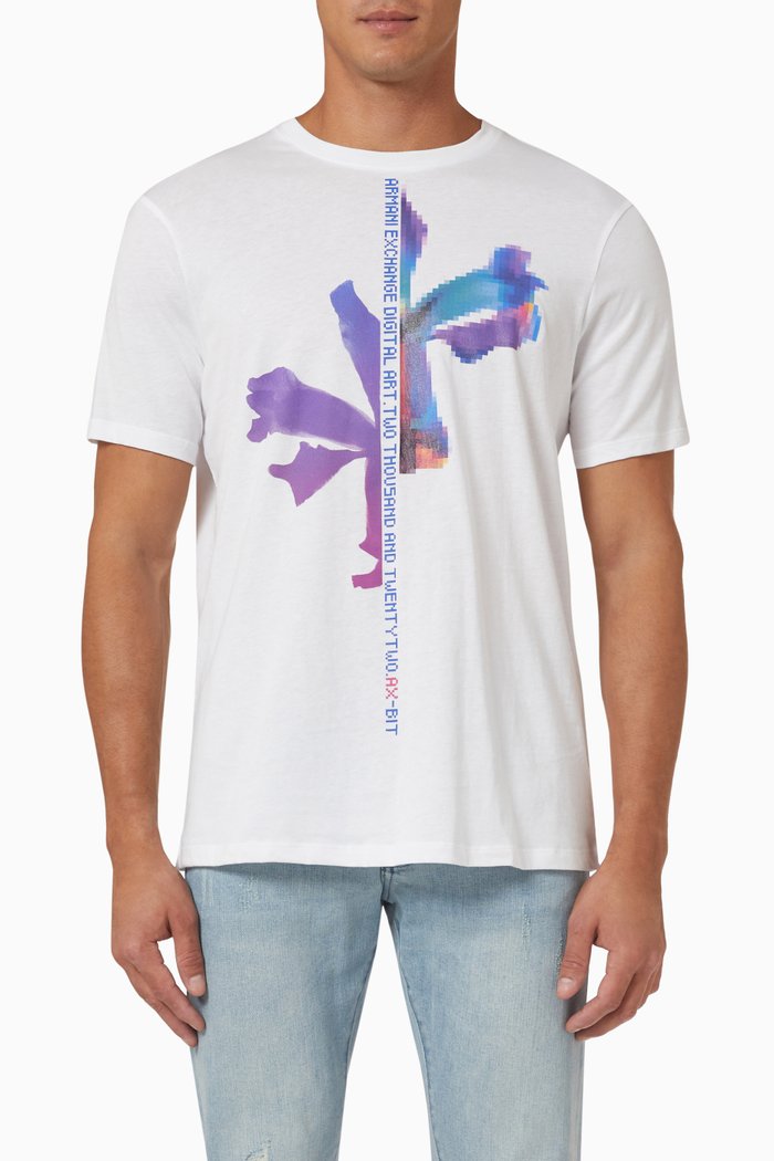 

Regular Fit T-shirt in Cotton Jersey, White