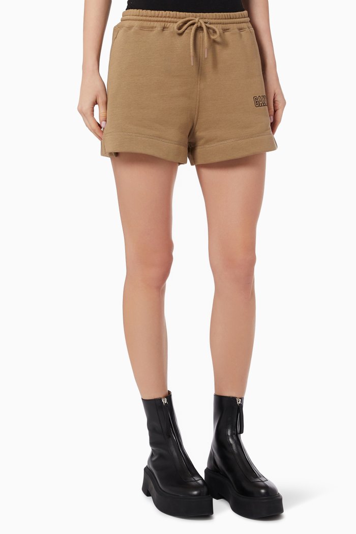 

Software Isoli Shorts in Organic Cotton, Brown