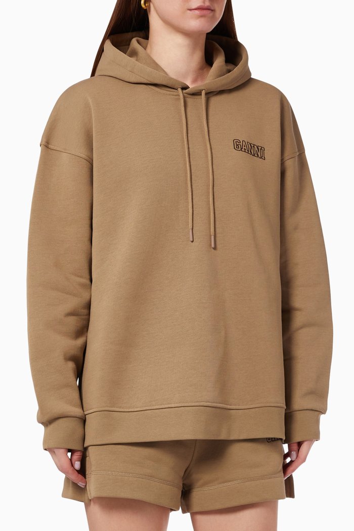 

Software Isoli Sweatshirt in Organic Cotton, Brown