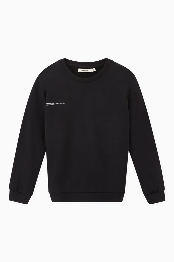 

365 Sweatshirt in Organic Cotton, Black