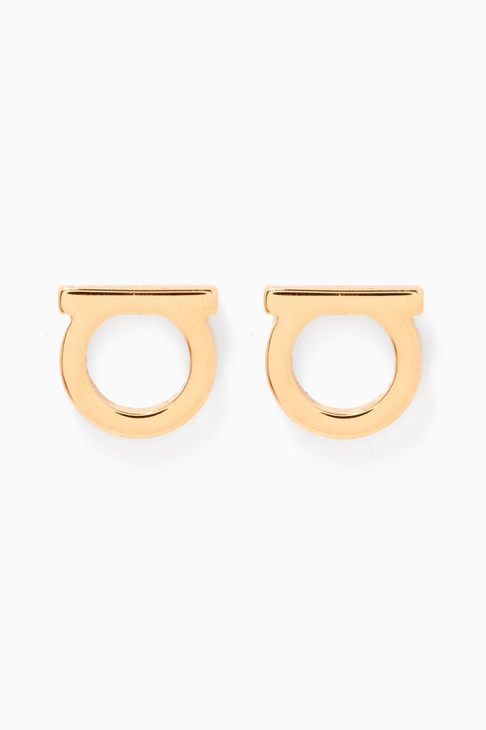 

Gancini Earrings, Yellow