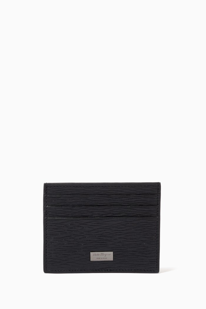 

Credit Card Holder in Leather, Black