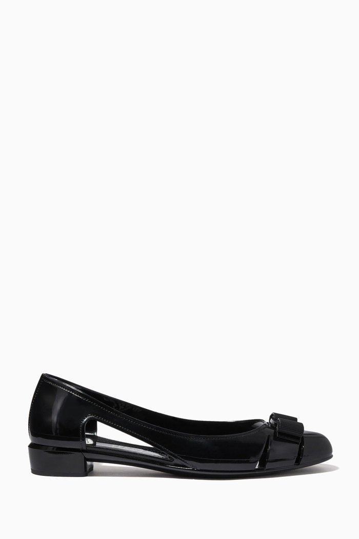 

Jelly Ballet Flats, Black