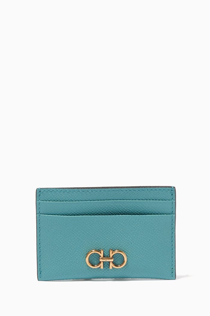 

Gancini Credit Card Holder, Blue